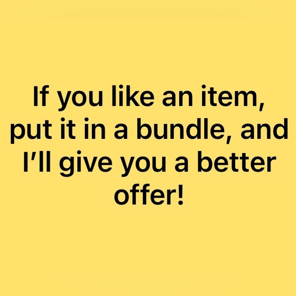 Like an item that is more that $4 put in a bundle, I’ll give you a better offer! - Picture 1 of 1